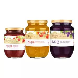 복음자리 딸기잼 380g +사과잼 620g +포도잼 620g