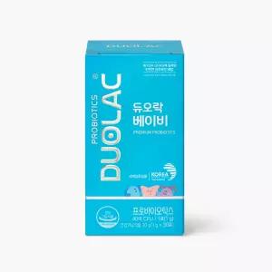 듀오락 베이비 30포(30일분) 1개 / 아기 유산균 유당프리