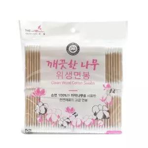 [룽스_68]순면면봉 일회용 순면 귀이개 400개입
