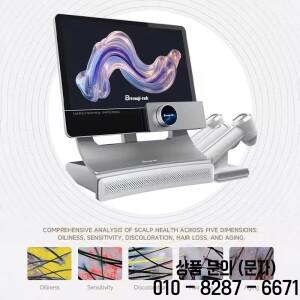 지능형 T5 AI 두피 분석기 가정용 데스크탑 디지털 HD LED 현미경 (피부 및 모발