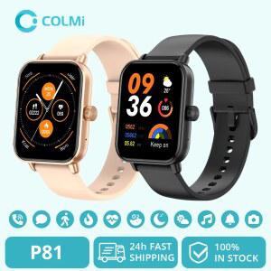 COLMI P81 음성 통화 스마트 시계 울트라 1.9 인치 화면 24H 건강 모니터 100 스포츠 모드 블루투스 Smartwatch 남성 여성