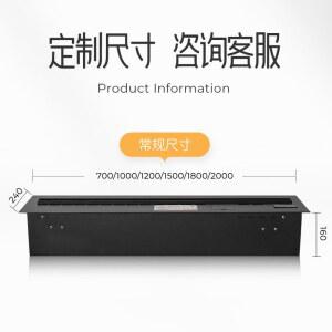 3d 벽난로 수증기 안개 가능 화염 불멍 초슬림 패널 LED 에탄올