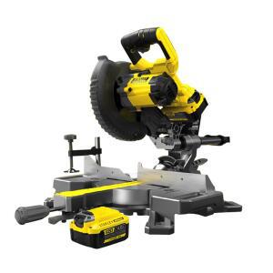 스탠리 20V MAX 180mm 슬라이딩 각도절단기 SCM701M2K