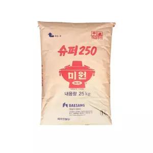 대상 슈퍼250 핵산 2.5프로 감칠맛 미원 25kg
