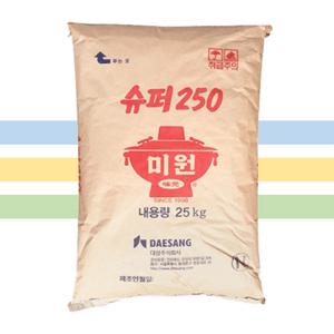 대상 미원 슈퍼 250 25kg 식당 대용량 업소용 핵산 2.5 감칠맛