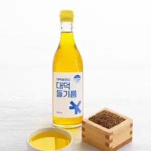 저온 맑은 국산 들기름 350ml 1병