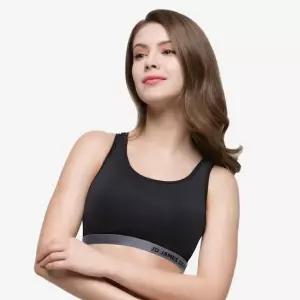 제임스딘 쿨론 메쉬 노와이어 망고 스포츠 브라 탑 JHWBV031