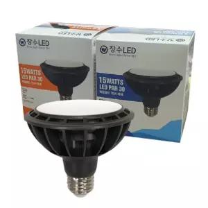 장수램프15W PAR30 확산형 LED 컨버터내장전구/LED조명/LED램프/LED천장등/램프
