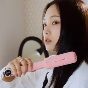 디오비 와이드스틱 러블리핑크 판고데기 프리볼트 물결 웨이브 펌 판 매직기 미용실 볼륨