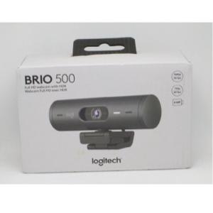 로지텍(정품) BRIO 500 FULL HD 화상 웹캠 컴퓨터 카메라 (그래파이트) (밀알)