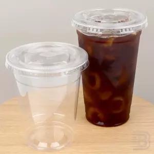 베스트퀄 일회용 투명컵 10개입 테이크아웃투명컵 커피컵 아이스컵
