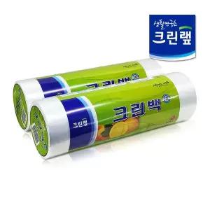 [NS홈쇼핑]크린 크린롤백 위생롤백 25cmX35cm 중형 500매 2개입[35091587]
