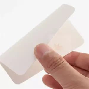 유니디포 반코팅 무지 종이카드 100매 10X10CM 엽서 엽서카드