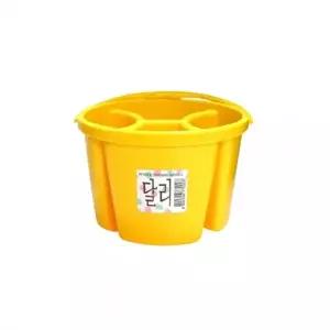 f20 4773 달리 수채화 물통 소 노랑색 4칸 175x175x118mm 1개 1개입