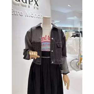 [NS홈쇼핑]절개 배색 데님자켓(GP8JK005B)[35424472]