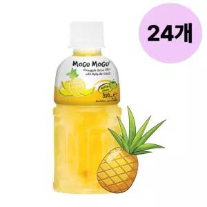 모구모구 파인애플맛 젤리 주스 간식 320ml 24개