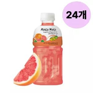 모구모구 자몽맛 젤리 주스 상큼한 음료 320ml 24개