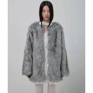 [국내매장판] 플레어업 무스탕 퍼 자켓 Fur Jacket (FL-046_Gray) 522023