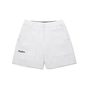 [말본골프]말본 여성 이중직 3부 하프팬츠 OFF WHITE (WOMAN) M6122PHP11 OWT