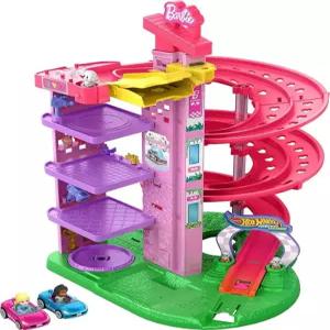 Hot Wheels 핫휠 RAcer 에이서verse Coffret Piste Course 스파이럴e 바비_159395