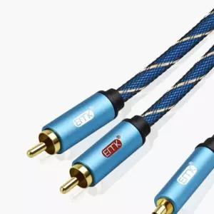 미봄 AUX 3.5 스트레오 TO 2RCA 케이블 옥스선