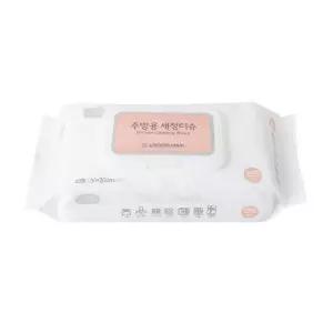 잘 닦이는 인덕션 싱크대 주방용 세정티슈 40매 2개 오븐 렌지후드 레인지 타일 냉장고