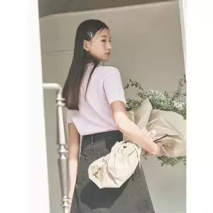 [빈폴레이디스][B. my] 데님 미니 스커트 블랙 (BF5427N035)