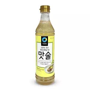 청정원 국산 생강 매실 맛술 830ml 요리술 잡내제거