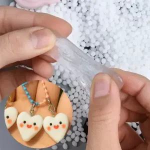 이룸 KC인증 물에 녹는 플라스틱 키링만들기 100g 세트