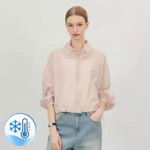 [리안뉴욕] (택가 139,000원) [냉감] 시어 라이트 경량 아우터_피치