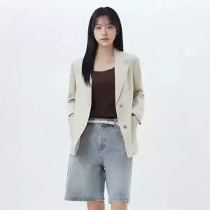 [롯데백화점]랩 뒤버튼 긴팔 자켓(AS2WJ461)