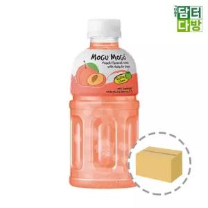 모구모구 복숭아 320ml (24페트)/유치원/음료/어린이집/초등/아이/간식/음료수/어린이/키즈/소풍/나들이
