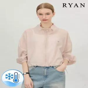 [리안뉴욕][냉감]시어 라이트 경량 아우터_피치