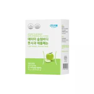 애터미 풋사과 체지방 감소 식약처인증 인정 에터미 아토미 스틱 젤리 다이어트 DJ