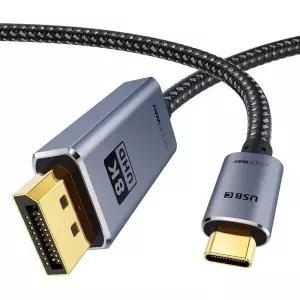 코드웨이 C타입 to DP 1.4V 넷플릭스지원 미러링 케이블 1M