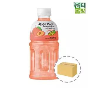 고품질 모구모구 복숭아 320ml (24페트) 모구모구작은페트 페트음료 (WB2686B)