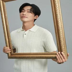 인디안 케이블 솔리드 폴로에리 반팔 니트_MIUBS4M2391