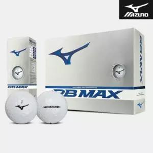 미즈노 RB MAX 골프볼[남여공용][화이트][3피스 12알][5N733112D]