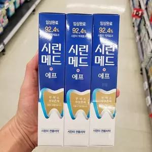시린메드 에프 치약 100g x 3개