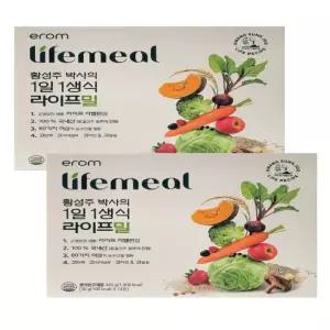 이롬 황성주 1일 1생식 라이프밀 30g x 14포 2박스 아침간편식 식사대용