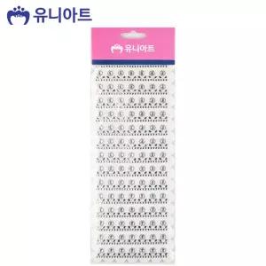 요즘상회 유니아트 비즈스티커 (56번) 입체스티커