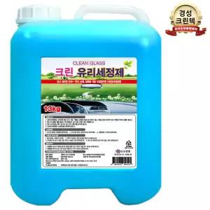 크린 유리세정제 13kg 창문청소세제 유리창청소세제 창문청소 유리창청소 말통 대용량 업소용