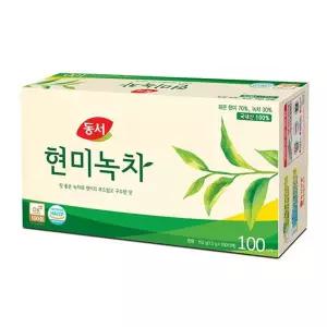 (튼튼)동서 현미녹차 100T 티백 음료 차백 백차