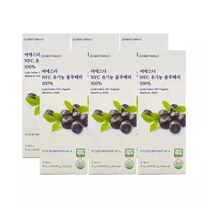에스더포뮬러 여에스더 NFC 유기농 블루베리 100% 20g x 10포 x 6개 /An