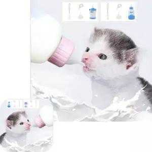 파인테라 반려동물 젖병 세트 강아지 고양이식사 80-100ml