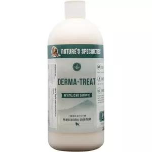 Nature's Specialties Derma-Treat 약용 샴푸 반려견용 초고농축 32oz 최대 1.5갤런 미국산