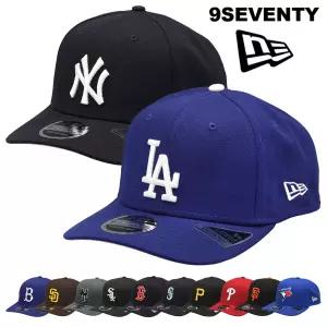 뉴 에라 캡 9세븐티 스트레치 스냅 메이저 리그 MLB 로고 모자 남성 여성 양키스 다저스 파드레스 뉴욕 로