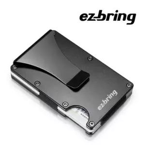 셀럽하우스 ez-bring 이지브링 항공소재 메탈 카드지갑 머니클립 카드정보 도난방지