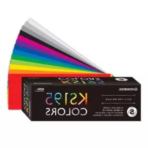 종이나라 컬러 가이드 전문가용 칼라칩 KS195 195색 S hC7C7B 리스트 종이접기