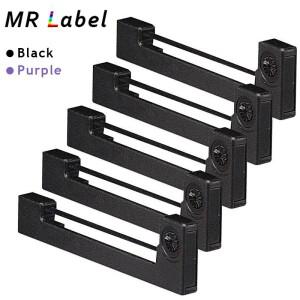 엡손 M160 M191G 용 심리스 리본 ERC-09, 블랙 퍼플, 5pks, 10pks